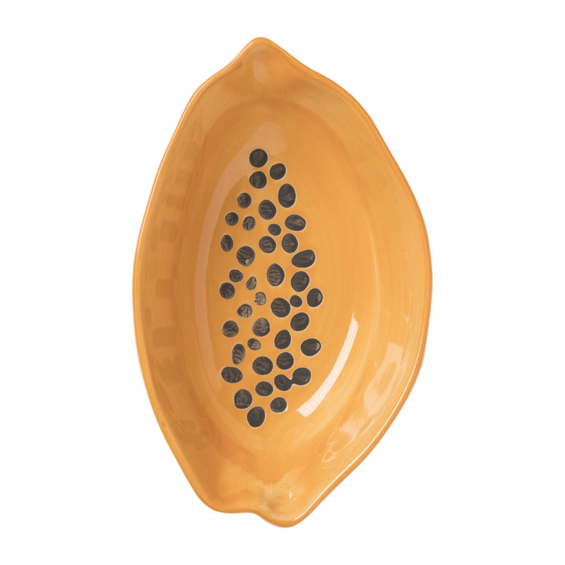 Schaaltje papaya - 17x10x4,5 cm