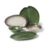 Schaaltje blad - paars - 4.8x18x16.5 cm
