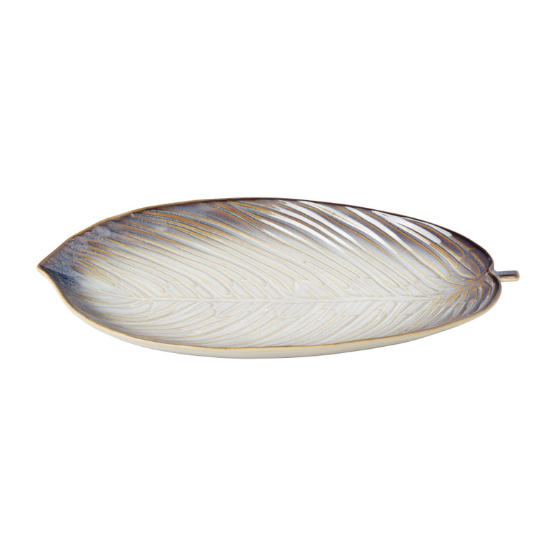 Bord blad - paars - 3.2x27.5x15.5 cm