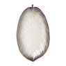 Bord blad - paars - 3.2x27.5x15.5 cm