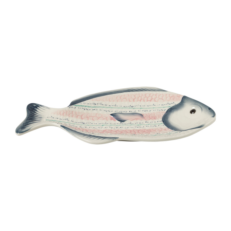 Bord vis - stoneware - 29.2x14x2.5 cm