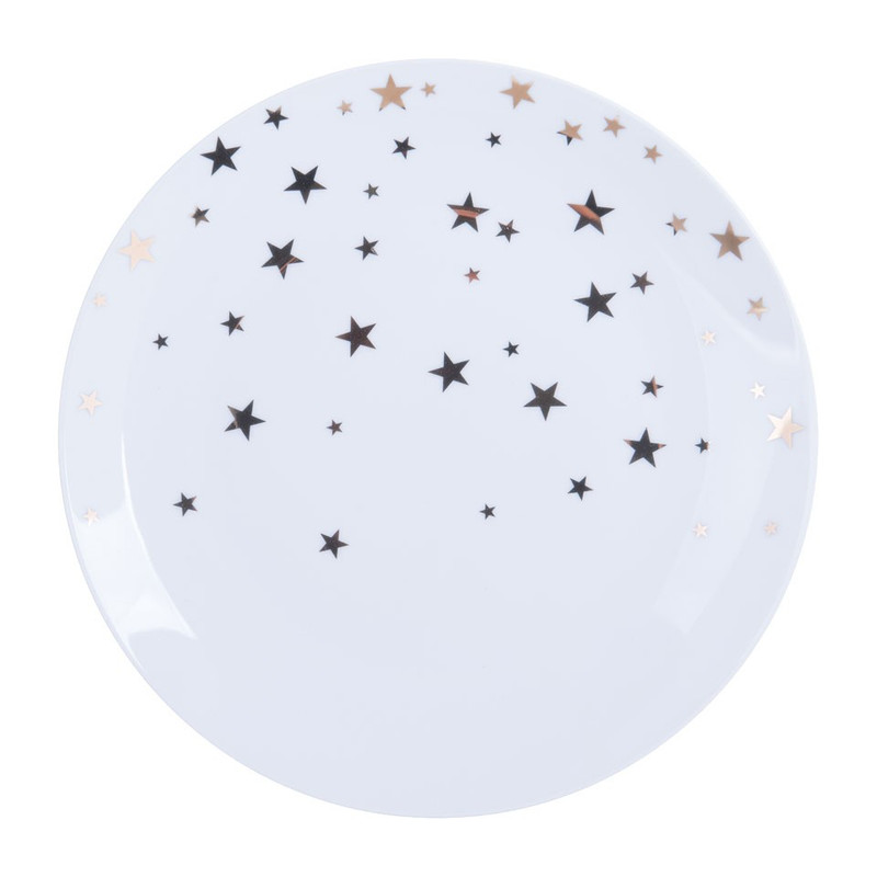 Dinerbord ster - 27 cm - set van 2