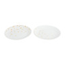 Ontbijtbord ster - 20 cm - set van 2