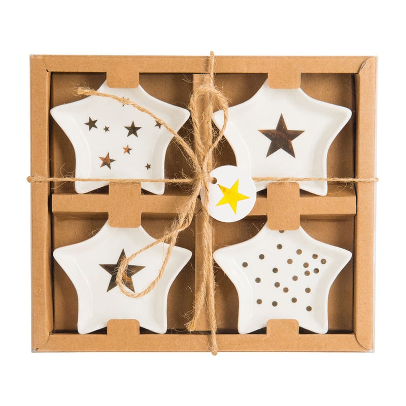 Schaaltjes ster - set van 4