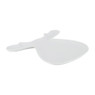 Bord rendier - 24x25 cm - wit