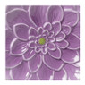 Ontbijtbord bloem - lila - ø22.4 cm