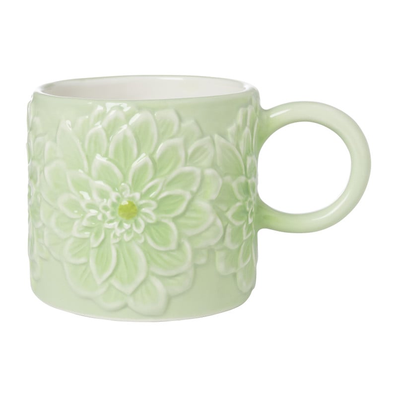 Mok bloem - groen - 225 ml
