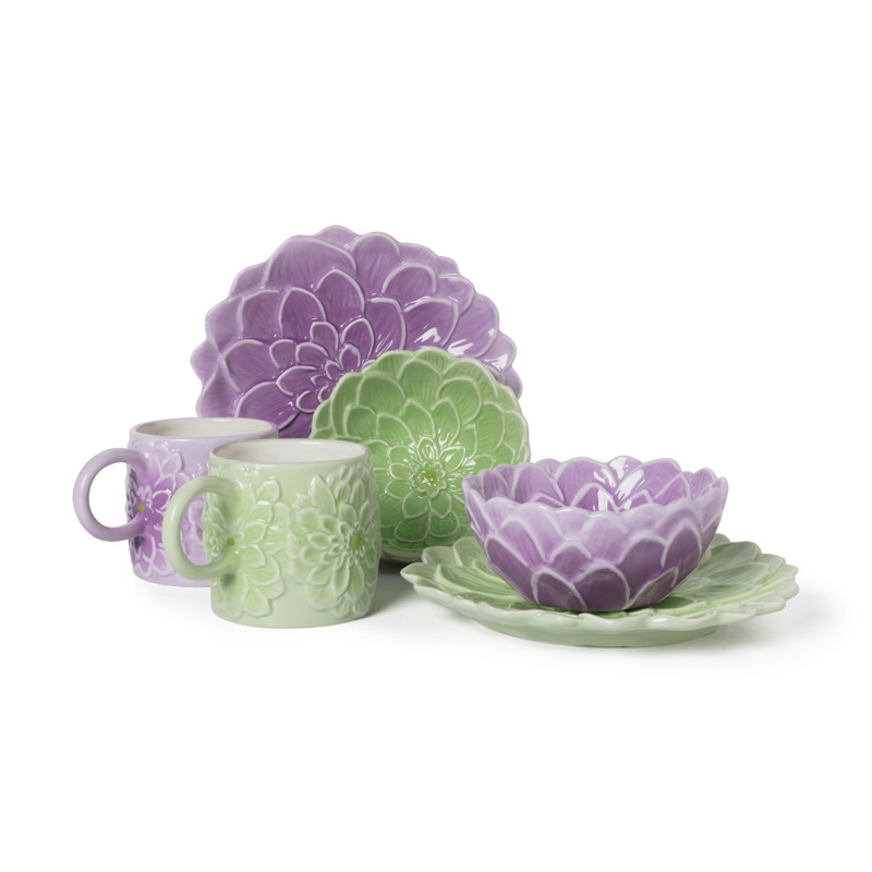 Mok bloem - groen - 225 ml