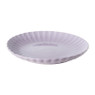 Dinerbord geschulpt - lila - ø25.6x3 cm