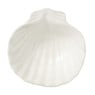 Schaaltje schelp - wit - 4.9x11.5x12.5 cm