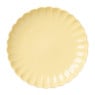Ontbijtbord geschulpt - sunny - ø20.4x2.4 cm