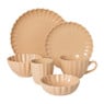 Cup geschulpt - peach - 200 ml