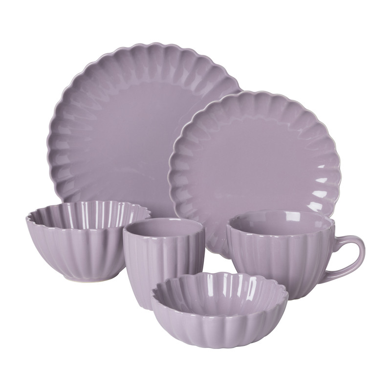Cup geschulpt - lila - 200 ml