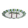 Serveerbord palmboom - multikleur - 3x39x32 cm