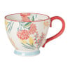 Mok met bloemen - multikleur - 250 ml