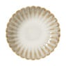 Diep bord Caro - beige - ø20.4x5.5 cm