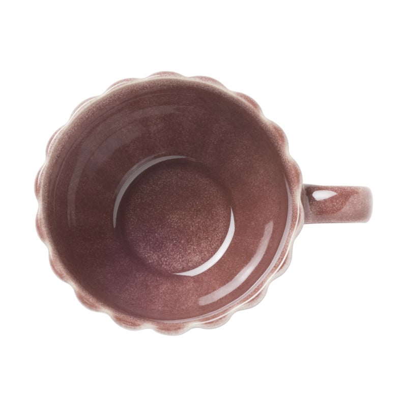 Mok Caro groot - bordeauxrood - ø11.6x7.8 cm