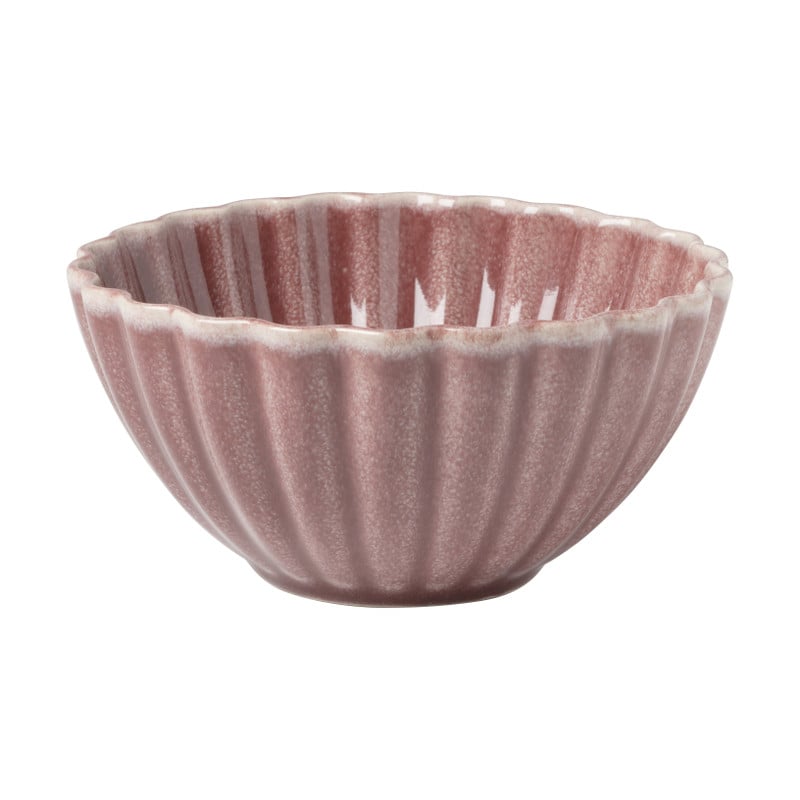 Schaal Caro - bordeauxrood - ø14x6.8 cm