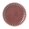 Dinerbord Caro - bordeauxrood - ø25.6x3 cm 