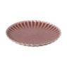 Dinerbord Caro - bordeauxrood - ø25.6x3 cm 