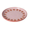 Ontbijtbord jolie - roze - ø21x2.1 cm
