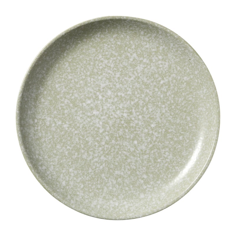 Dinerbord olivo - lichtgroen - ø25.5x2.8 cm