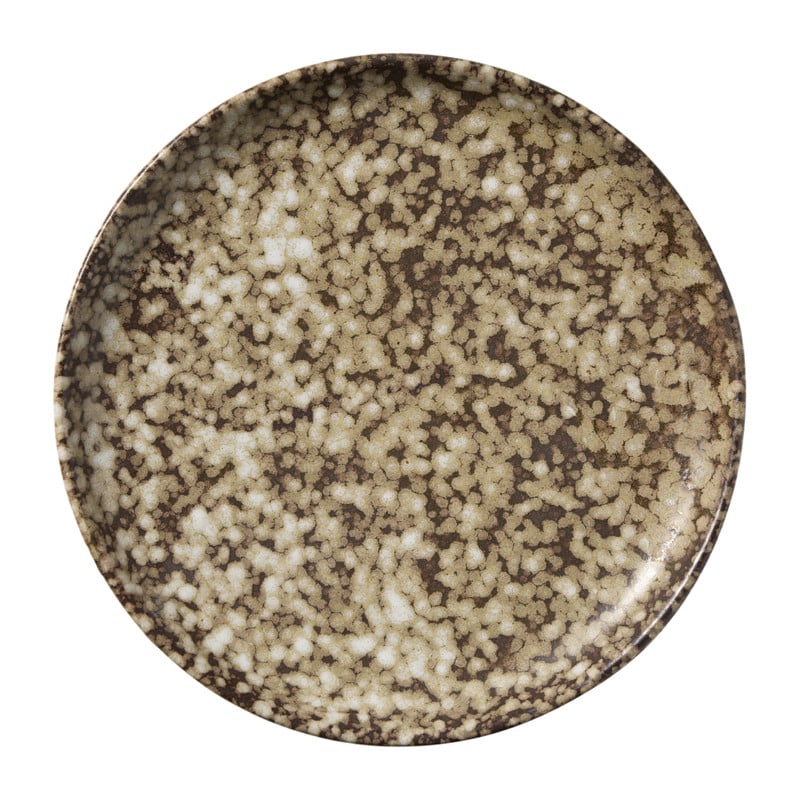 Ontbijtbord olivo - bruin - ø20x2.3 cm