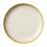 Dinerbord olivo - wit - ø25.5x2.8 cm