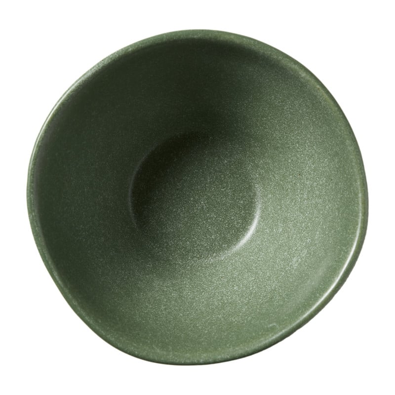 Schaaltje groot olivo - donkergroen - ø15.5x7.5 cm
