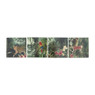 Onderzetters jungle - 9x9 cm - set van 4