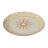 Dinerbord luna - beige/roze/geel - ø25x3 cm