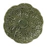 Bordje koolblad - groen - ø22x2.5 cm