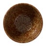 Schaaltje gevlekt klein - bruin - ø11.2x7.1 cm