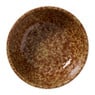 Schaaltje gevlekt groot - bruin - ø15.4x6.1 cm