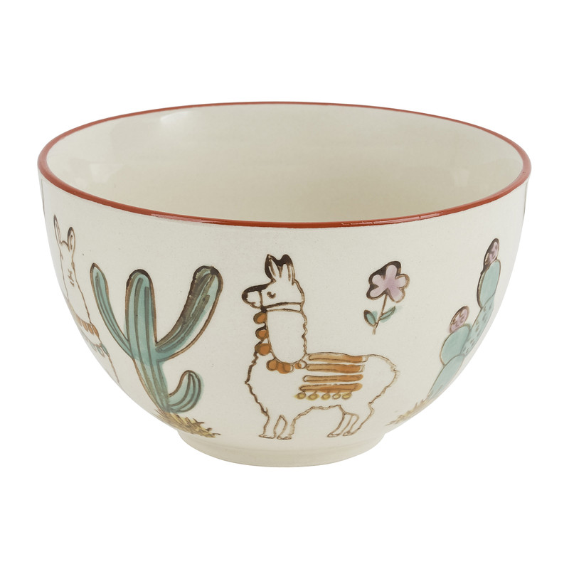 Schaal lama - ø12 cm 
