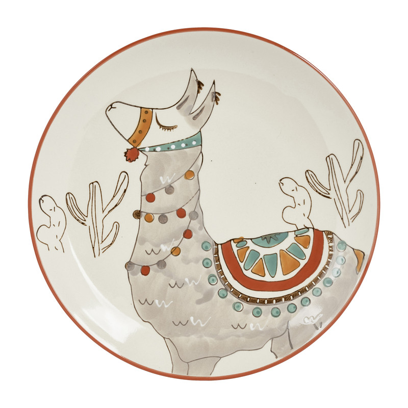 Dinerbord lama - ø25 cm 