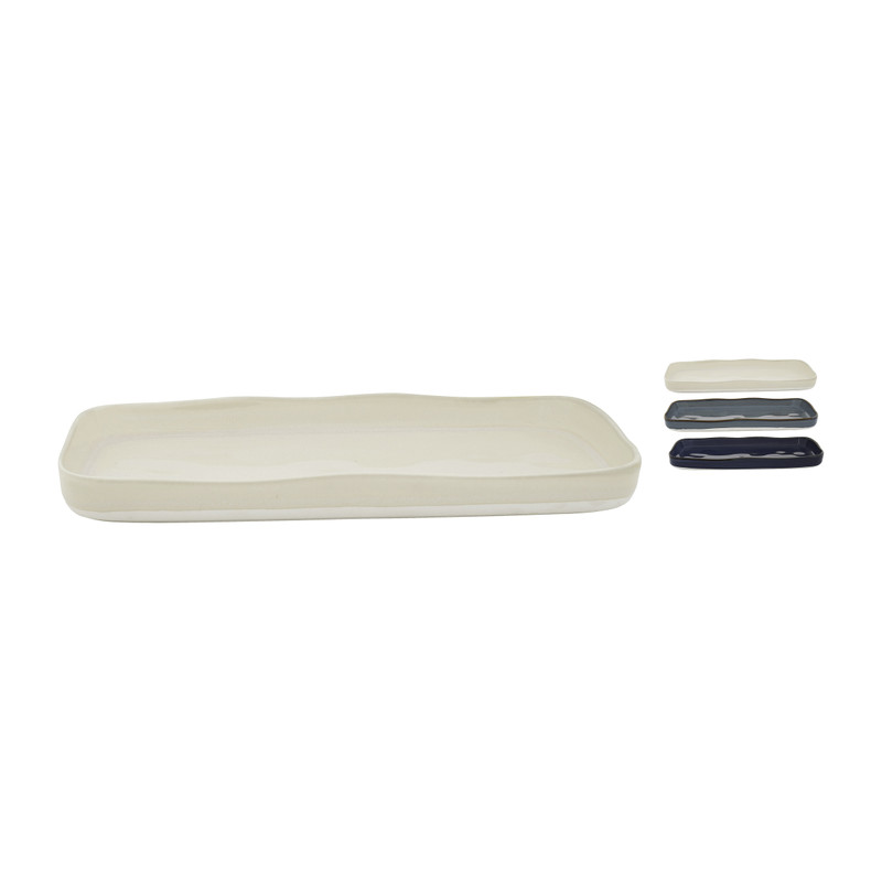 Tapas bord - diverse kleuren - 22.5x15.4 cm