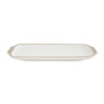 Tapas bordje met bruine rand - 20x10 cm