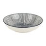 Tapas schaaltje Sevilla - zwarte lijnen - ø14x3.5 cm