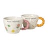 Mok bloemen - multikleur - 280 ml