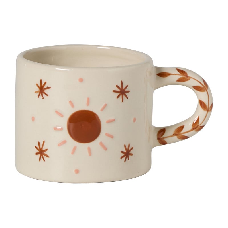 Mok zon - wit/oranje - 280ml
