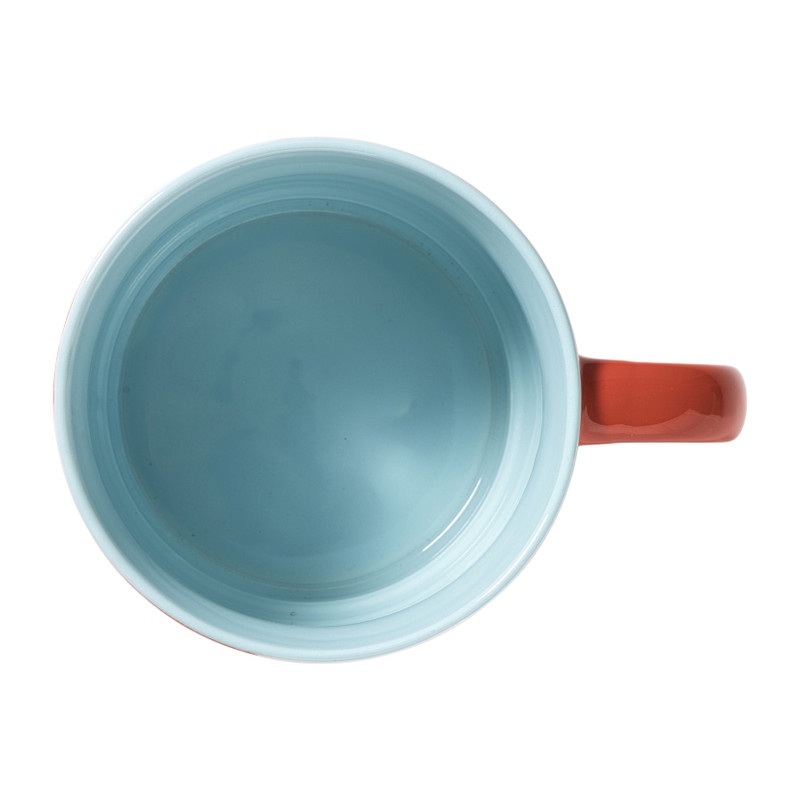 Mok clashing colour - rood - 445 ml
