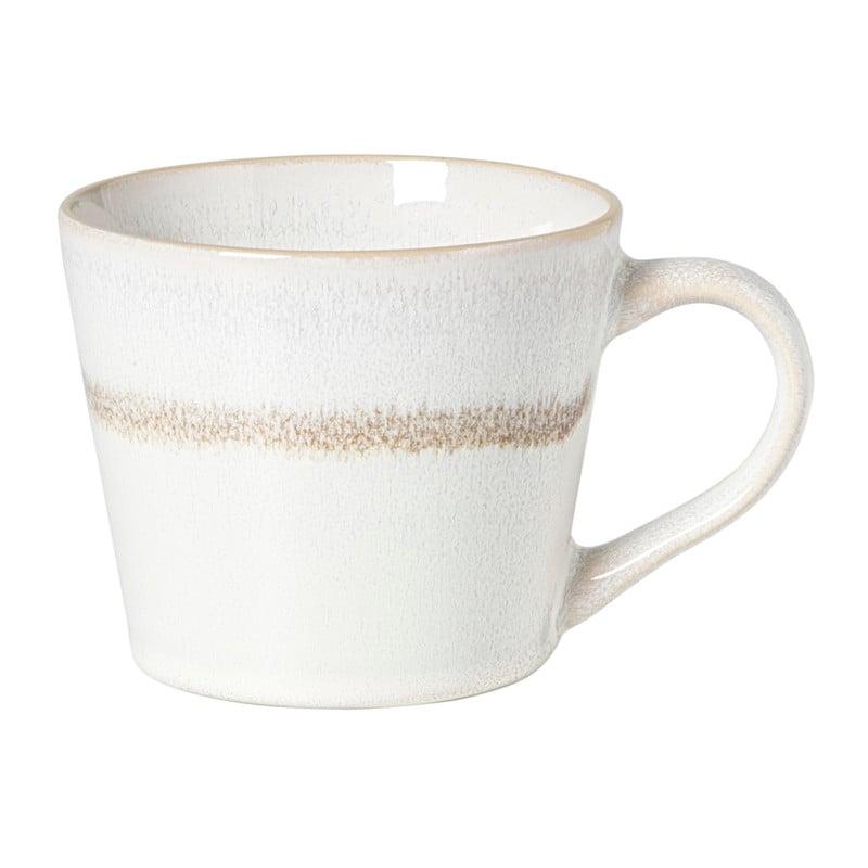 Mok roots groot - wit - 410 ml