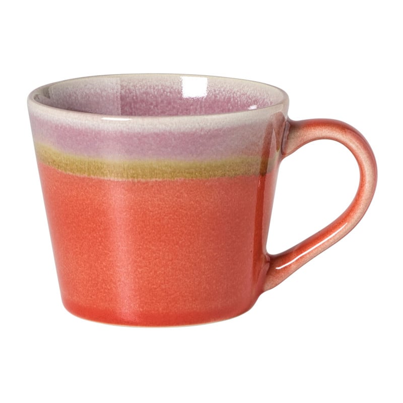 Mok roots groot - rood/paars - 410 ml