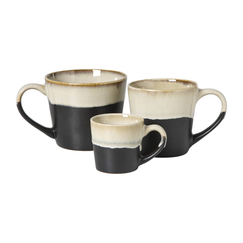 Mok roots groot - beige - 410 ml
