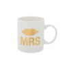 Mok MR/MRS - goud - 40 cl