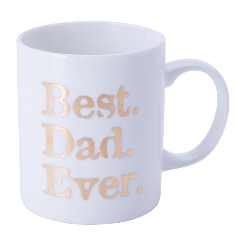 Mok Best Dad Ever - 40 cl - wit