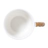Mok teckels - wit/bruin - 280 ml