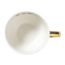 Mok gingerbread - wit/goud - 420 ml