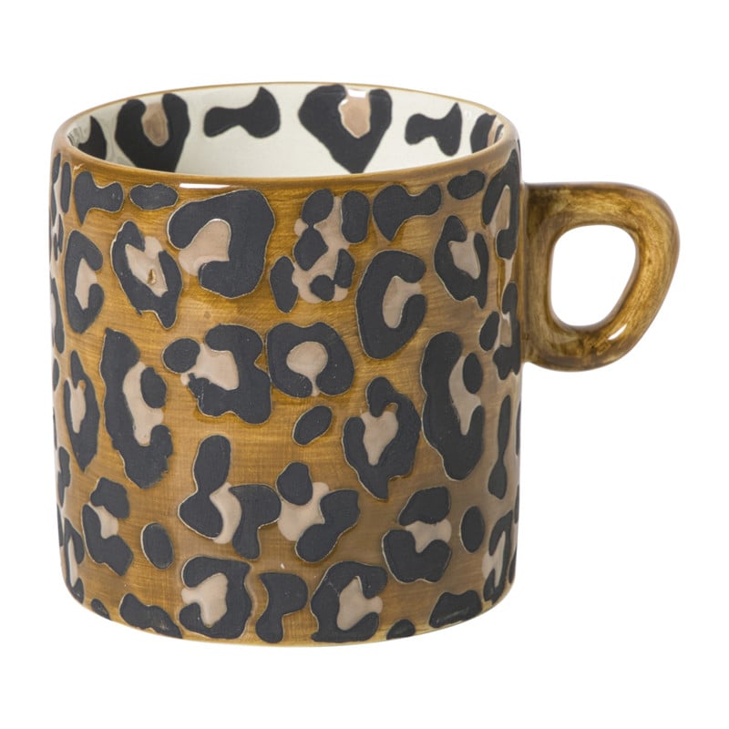 Mok groot animal - bruin - 500 ml